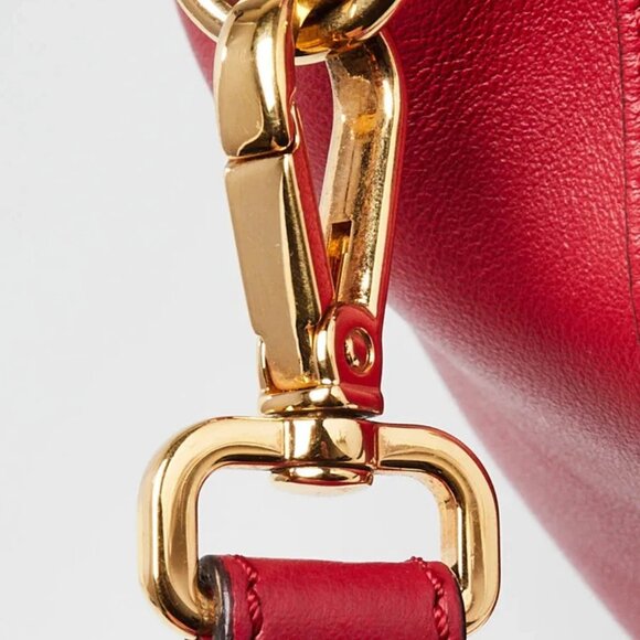 Fendi Strawberry Calfskin Leather Mon Tresor Bucket Bag - Picture 10 of 11